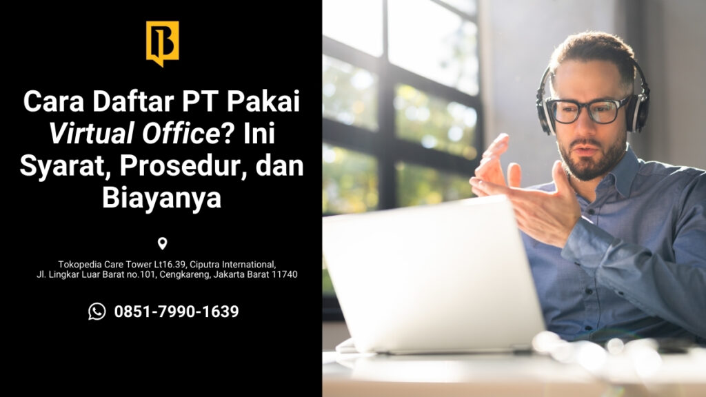 cara daftar pt pakai virtual office