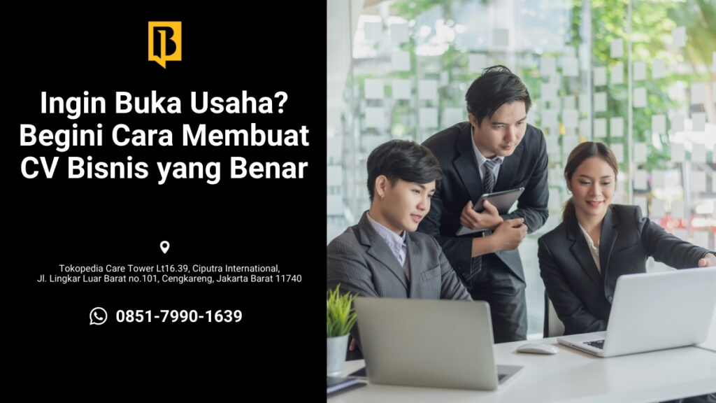 cara membuat cv bisnis
